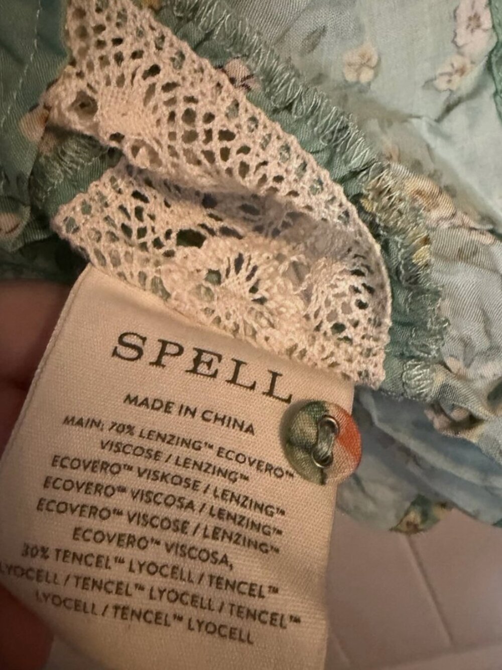 Spell & The Gypsy Melody Crop & Frill Shorts Set - Small - NWT - Picture 10 of 16